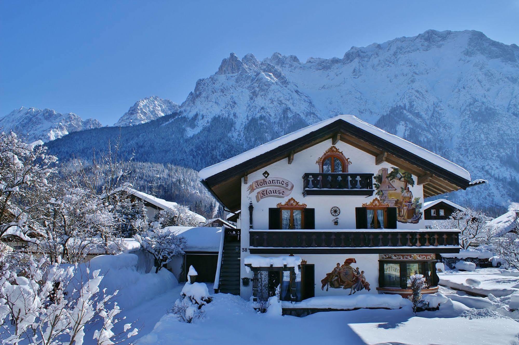 Ferienwohnung Johannesklause Mittenwald Exterior photo